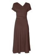 Anis Dress Brown Residus