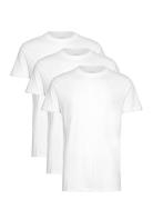 Elon Organic/Recycled 3-Pack T-Shirt White Kronstadt