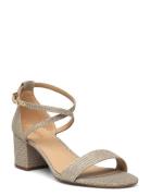 Serena Flex Sandal Gold Michael Kors