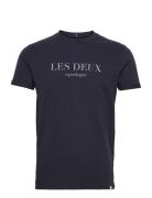 Amalfi T-Shirt Navy Les Deux