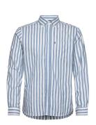 Fred Striped Shirt Blue Lexington Clothing