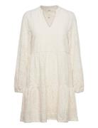 Objfeodora Gia L/S Dress Noos White Object