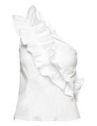 Blondie Top Fancy Poplin White Naja Lauf