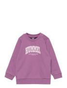 Hmlfast Lime Sweatshirt Purple Hummel