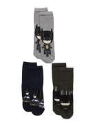Nmmjolton Batman 3P Sock Wab Patterned Name It