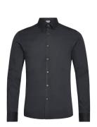 Super Slim-Fit Poplin Suit Shirt Black Mango