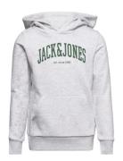 Jjejosh Sweat Hood Sn Jnr Grey Jack & J S