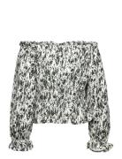 Ponte Off Shoulder Patterned Grunt