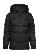 Jjetoby Puffer Hood Sn Jnr Black Jack & J S