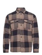 Jesse Check Hybrid Shirt 2.0 Patterned Les Deux