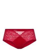 Floral Touch Covering Shorty Red CHANTELLE