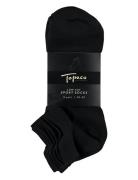 Sport Socks, Low-Cut 4-P, Black 40/45 Black TOPECO