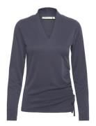 Grayseniw Wrap Top Navy InWear