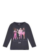 Nmfalina Barbie Ls Top Box Sky Navy Name It