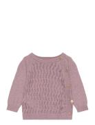 Nbfnina Ls Wrap Knit Lil Pink Lil'Atelier