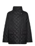 Quilted Jacket Black GANT