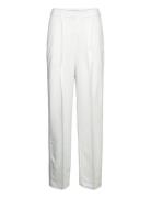 Relaxed Pleated Pants White GANT