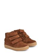 Gerd Tex Velcro Bootie Brown Wheat