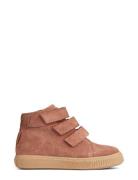 Gerd Tex Velcro Bootie Pink Wheat