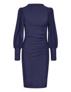 Rifagz Puff Dress Blue Gestuz