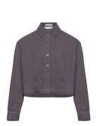 Muslin Blouse Grey Tom Tailor