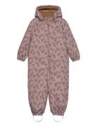 Nmfsnow10 Suit Wild Flower Fo Pink Name It
