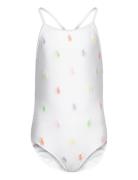 Polo Pony -Piece Swimsuit White Ralph Lauren Kids