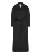 Objclara Over Wool Coat A Div Black Object