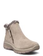 Easy Going-High Zip Beige Skechers