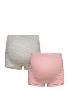 Maternity Briefs 2 P Cotton Pink Lindex