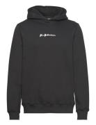 Shadow Script Regular Hoodie Black HAN Kjøbenhavn