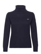 Extrafine Rollneck Navy GANT