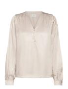 Kalaura Blouse Beige Kaffe