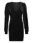 Onlsmooth L/S V-Neck Dress Jrs Black ONLY