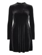 Vioelle High Neck L/S Dress/1N Black Vila