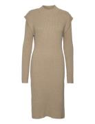 Avaline Knit Dress 1 Beige Minus