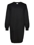 Careya L/S O-Neck Dress Swt Black ONLY Carmakoma