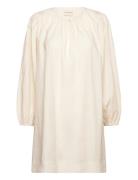 Faith Tunic Dress Poplin Cream Moshi Moshi Mind