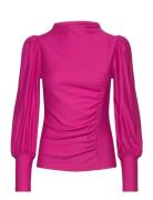 Rifagz Puff Blouse Pink Gestuz