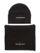 Gifting Logo Beanie/Scarf Black Calvin Klein