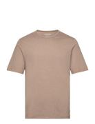 Jjniel Tee Ss Crew Neck Beige Jack & J S