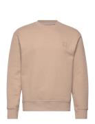 Jprcc Badge Sweat Crew Neck Beige Jack & J S