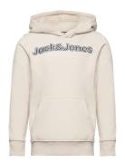 Jorlakewood Sweat Hood Bf Jnr Cream Jack & J S