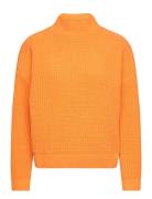 Vmkaia Ls Highneck Pullover Bf Orange Vero Moda