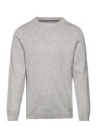 Knit Cotton Sweater Grey Mango