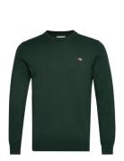 Classic Cotton C-Neck Green GANT