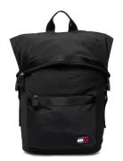 Tjm Daily Rolltop Backpack Black Tommy Hilfiger