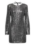 Sandra Dress Silver MAUD