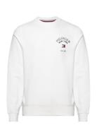 Wcc Arched Varsity Sweatshirt White Tommy Hilfiger