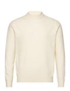 Wool-Blend Sweater With Perkins Collar Cream Mango